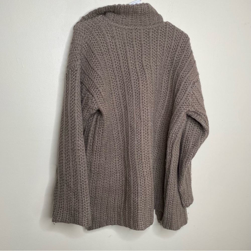 The Territory Ahead Wool Chunky Knit Cardigan Sweater - Picture 4 of 8